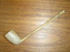 Estate cutty clay pipe. Made in the Netherlands.
