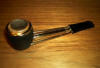 Estate metal stem meerschaum lined pot. Made in France.