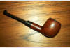 Estate apple with replaced stem. Made in England.