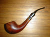 Estate bent pot. Unknown country of origin.