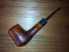 Merschaum lined billiard. A Comoy's second. Made in England.